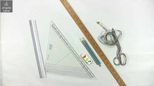 制作上衣原型纸样 1