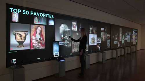 博物馆互动展示装置