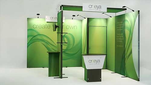 贸易展览摊位搭建