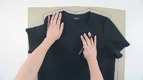 用你自己的衣服制作样版