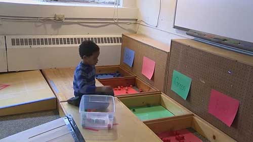 将数学教育融入大动作发育