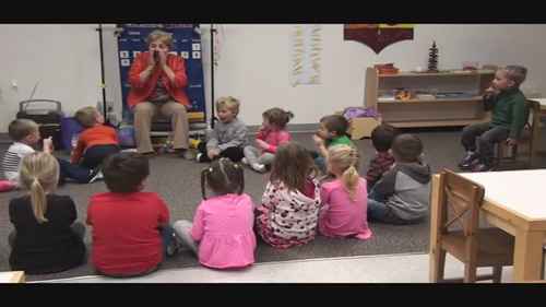 幼儿园的音乐课堂