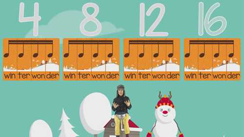 律动课程——雪天