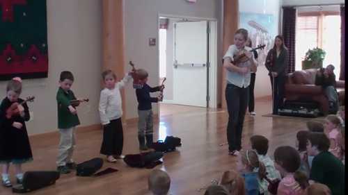 小提琴演奏的礼仪训练