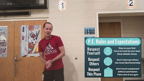 体育课堂的规则