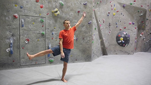 动态攀岩的热身训练