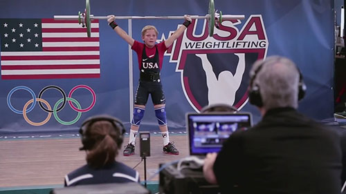 青少年举重训练