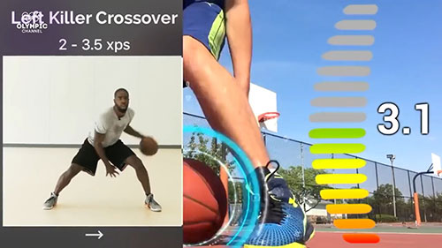 提升运球能力的智能篮球