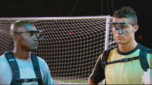 追踪C罗的眼球运动