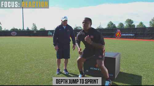 NFL运动员提升反应速度的练习