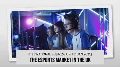 英国的电竞市场