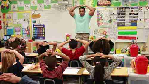 一年级的识字课