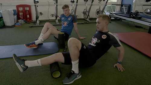 足球运动员的恢复期