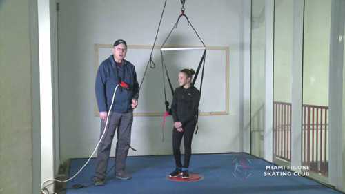 花样滑冰旋转训练器械