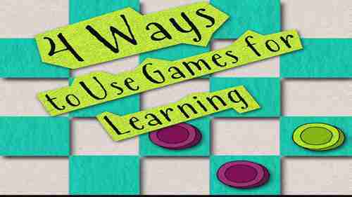 使用游戏教学的四种方法