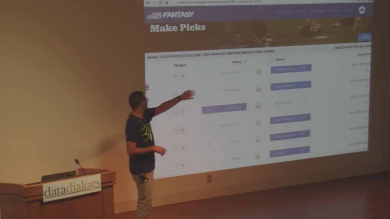 使用机器学习预测NFL比赛