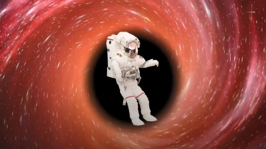 掉进黑洞了会怎样